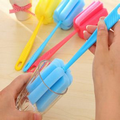 Sponge Brush Bottle Cup Glass Washing Clean Tool